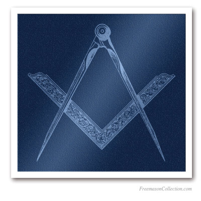 Square and Compass. Lodge Furniture . Masonic Paintings