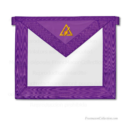 'Cryptic Masons - Royal and Select Masters Apron - R&SM Regalia