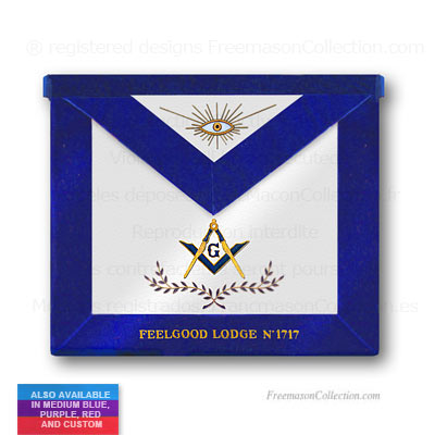 Blue Lodge Master Mason Apron - Blue Lodge Regalia