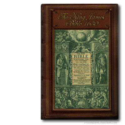  THE referral Bible. Used by the founders of our Freemasonry. .