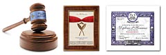 Masonic Awards and Certificates