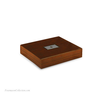 Box Square 'Trestleboard'. Gift Freemasonry