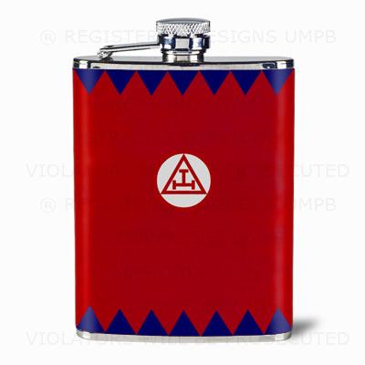  Masonic Hip Flask - Royal Arch -