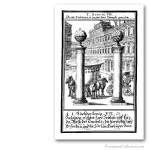 Columns of the Temple of Solomon . 1695