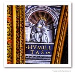 Virtues : Humility, France, early XVIth. Issued on Art Canvas. Freemasonry