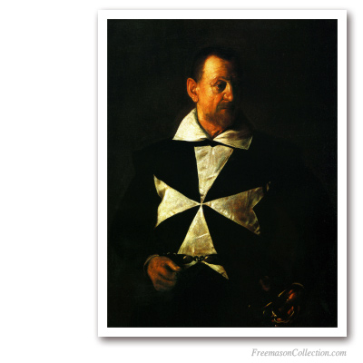 Knight of The Order Of Malta. Masonic Paintings