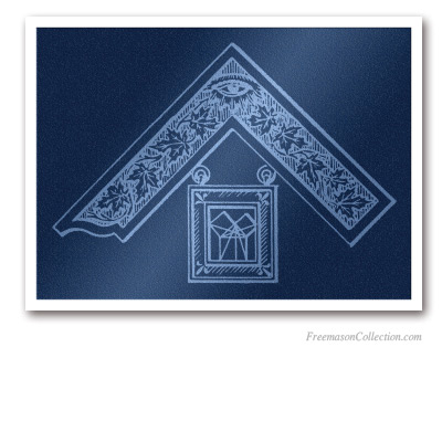 Past Master Jewel (3). Lodge Furniture. Masonic Paintings