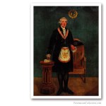 George Washington as a Mason, 1832. Famous Freemasons. Freemasonry