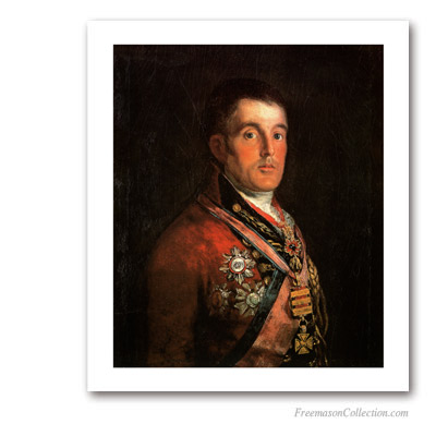 Brother Wellington. Goya. Masonic Paintings