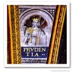Cardinal Virtues : Prudence. France, early XVIth. Freemasonry