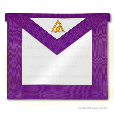 'Cryptic Masons - Royal and Select Masters Apron - R&SM Regalia