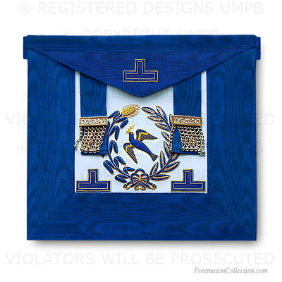 Grand Lodge Apron - Undress - Moire