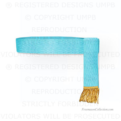 Knight Mason Sash - Blue Degree