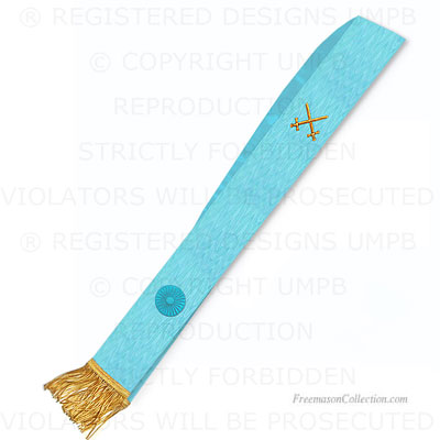 Knight Mason Sash - Blue Degree