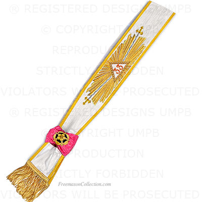 '33° Degree sash- Scottish Rite Regalia