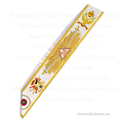 '33° Degree sash- Scottish Rite Regalia