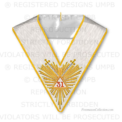 31° Degree Scottish Rite Collar.