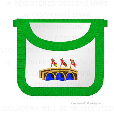 '15° Degree Apron- Scottish Rite Regalia