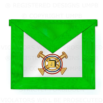 '5° Degree Apron- Scottish Rite Regalia