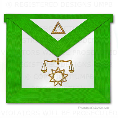  8° Degree Scottish Rite Apron