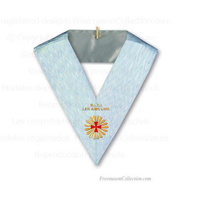  Worshipful Master Collar RER - Rectified Scottish Rite