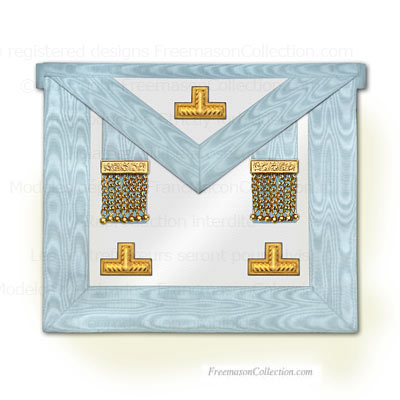 Worshipful Master Apron - Rectified Scottish Rite - Rectified Scottish Rite Regalia