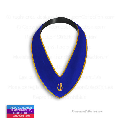 Blue Lodge Organist Collar  - Blue Lodge Regalia