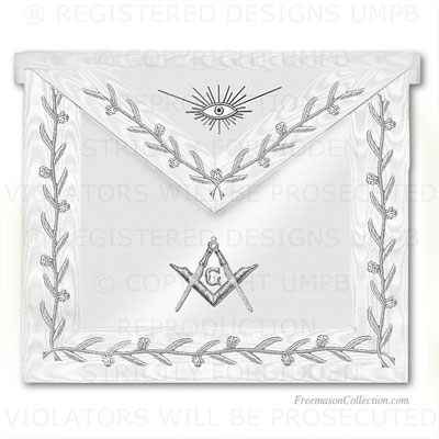  Blue Lodge Master Mason Apron