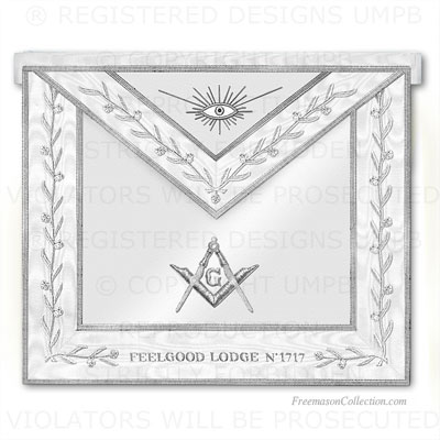  Blue Lodge Master Mason Apron