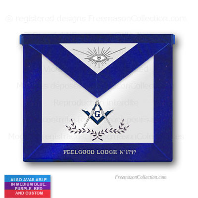  Blue Lodge Master Mason Apron