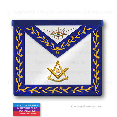 Blue Lodge Past Master Apron - Blue Lodge Regalia