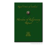  Heredom Of Kilwinning .  Royal Order Of Scotland . Masonic ritual