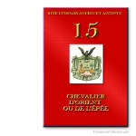 15° Chevalier d'Orient ou de l'Epée. Ancient and Accepted Scottish Rite. Freemasonry