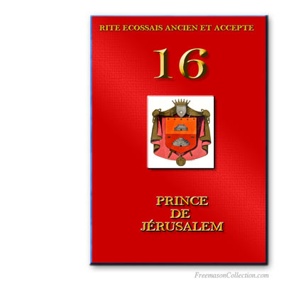 Rituel de Prince de Jérusalem. Ancient and Accepted Scottish Rite.