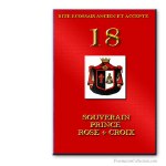 18° Chevalier Rose+Croix. Ancient and Accepted Scottish Rite. Freemasonry