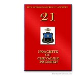 21° Chevalier Prussien. Ancient and Accepted Scottish Rite. Freemasonry