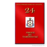 24° Prince du Tabernacle. Ancient and Accepted Scottish Rite. Freemasonry