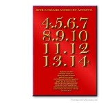 4° au 14° Grade, Loge de Perfecrtion. Ancient and Accepted Scottish Rite. Freemasonry