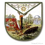 Masonic Knight of the East or Sword Apron