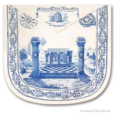 Masonic 'Egyptophilic' Master Apron 