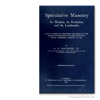 Speculative Masonry. McBride